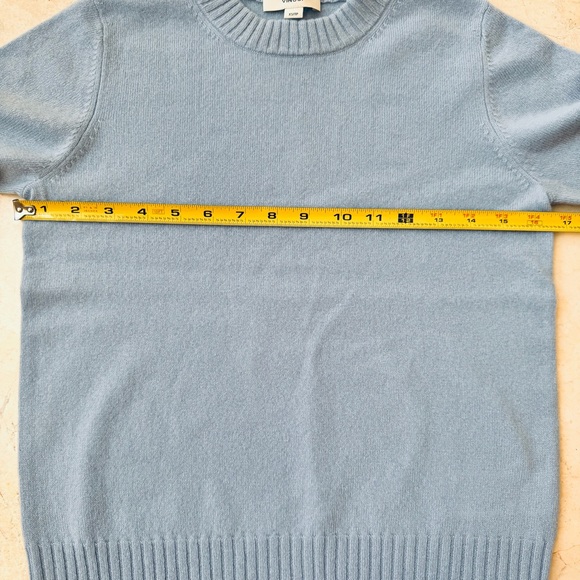 Vince Cashmere Light Blue Sweater size XS - Picture 7 of 11